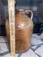 Brown Mississippi stoneware jug no mark possibly