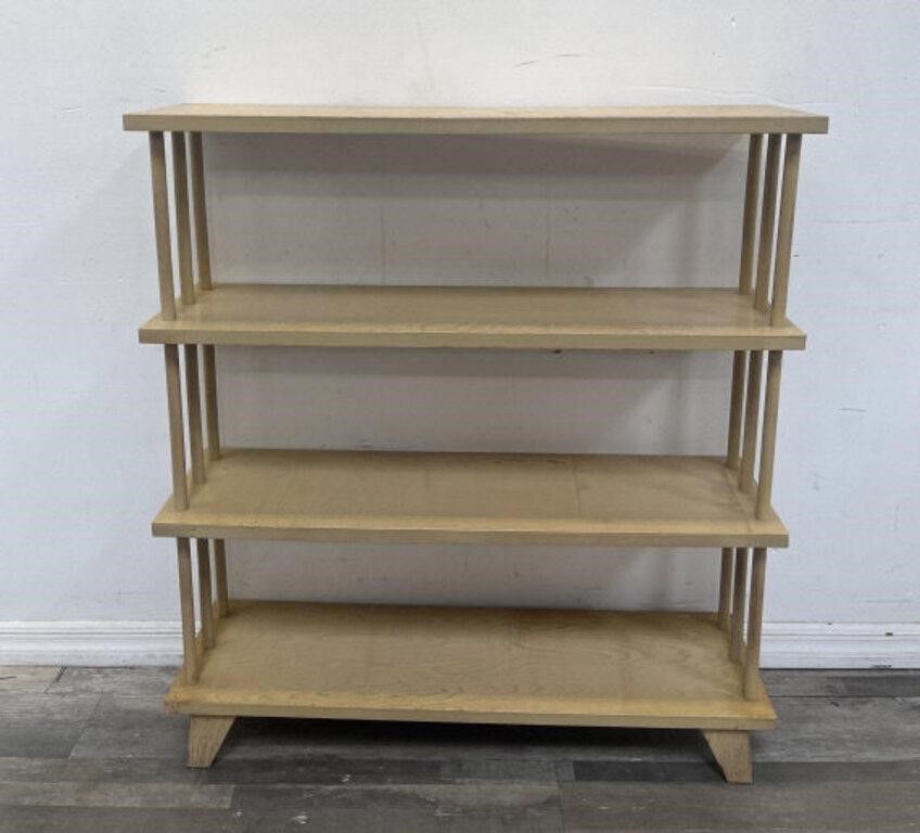 Mid century bookshelf 36" l x 10 1/2” w x 39” h