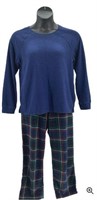 Cuddle Duds Fleecewear Pajama Set; Tall Large