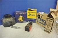 Vintage Boxed Ink Lot