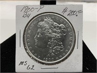 1900-P Morgan Silver Dollar