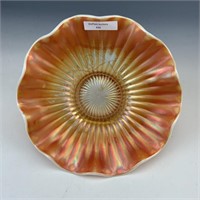 Dugan Peach Opal Caroline Ruffled Bowl