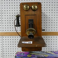 The Country Belle Antique Radio Wall Telephone
