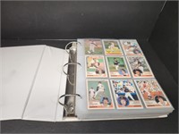 1980's & 1990's Baseball Cards w/ Binder