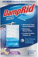 DampRid Moisture Absorber 3 Pack: Lavender Vanilla