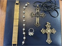All pieces Sarah Coventry pendants, bracelets &
