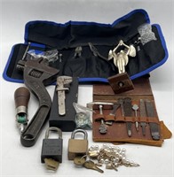 (DD) Pad Locks , Tools , Bracelets and more