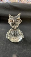 4.5” glass owl