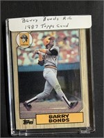 TOPPS 1987  BARRY BONDS ROOKIE