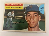 1956 Topps Jose Valdivielso #237