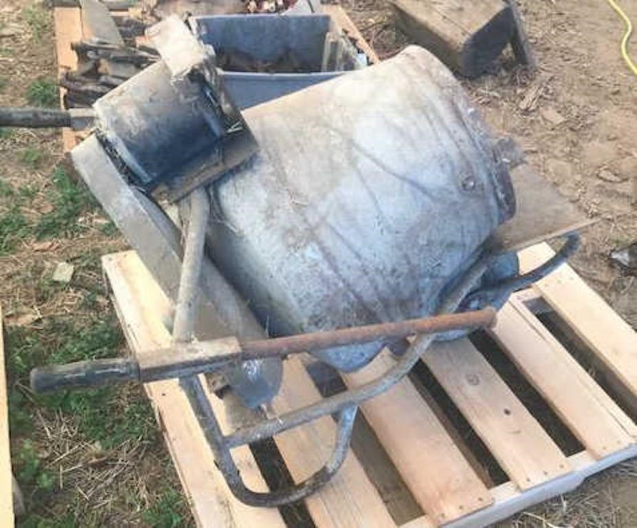 Electric Cement Mixer,wheelbarrow style