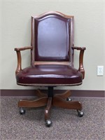 Hancock & Moore Chair 39.5" H x 25" W x 22" D