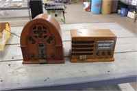 (2) Antique Radios