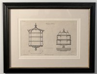 Nicely Framed Thomas Chippendale  Engraving