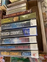 Flat of John Grisham books and more