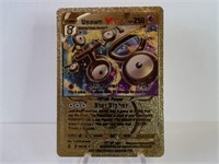 Rare Pokemon Gold Foil Unown Vstar