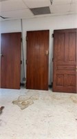 Used wood doors