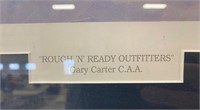 GARY CARTER C.A.A SIGNED FRAMED PRINT