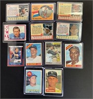 12 Baseball & Football Trading Cards, Unitas.