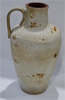 Large W Germany Pottery Vase -  23"h