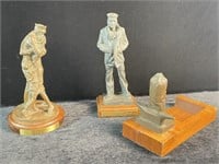 3 Stanley Bleifeld US Navy Memorial Statues