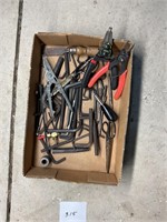 Circle K pliers and Allen wrenches