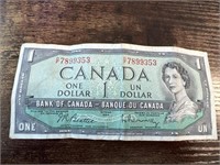 1954 Canada 1 Dollar