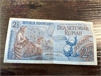 2 1/2 Dua Setengar Rupiah  Republik Indonesia