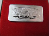 1993 Franklin Mint 1000gr 65.4 Gram Silver Ingot