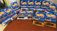 12 New Hot wheel cars new on card 2000 first