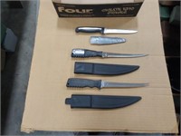 3 filled knives