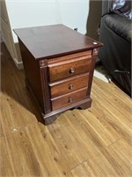 2 DRAWER SIDE TABLE