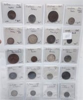 20 Foreign Coins