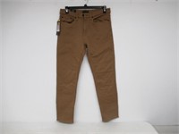 Banana Republic Men's 32x32 Slim Fit Pant, Brown
