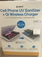 CELL PHONE UV SANITIZER & CHARGER (DISPLAY)