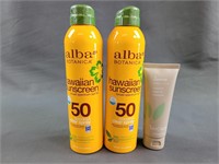 Alba Botanical 50 SPF Hawaiian Sunscreen