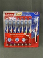 New 8pk Colgate Toothbrushes