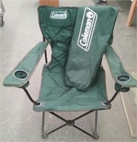 Coleman Folding Camp Chair With Dual Cup Holders
