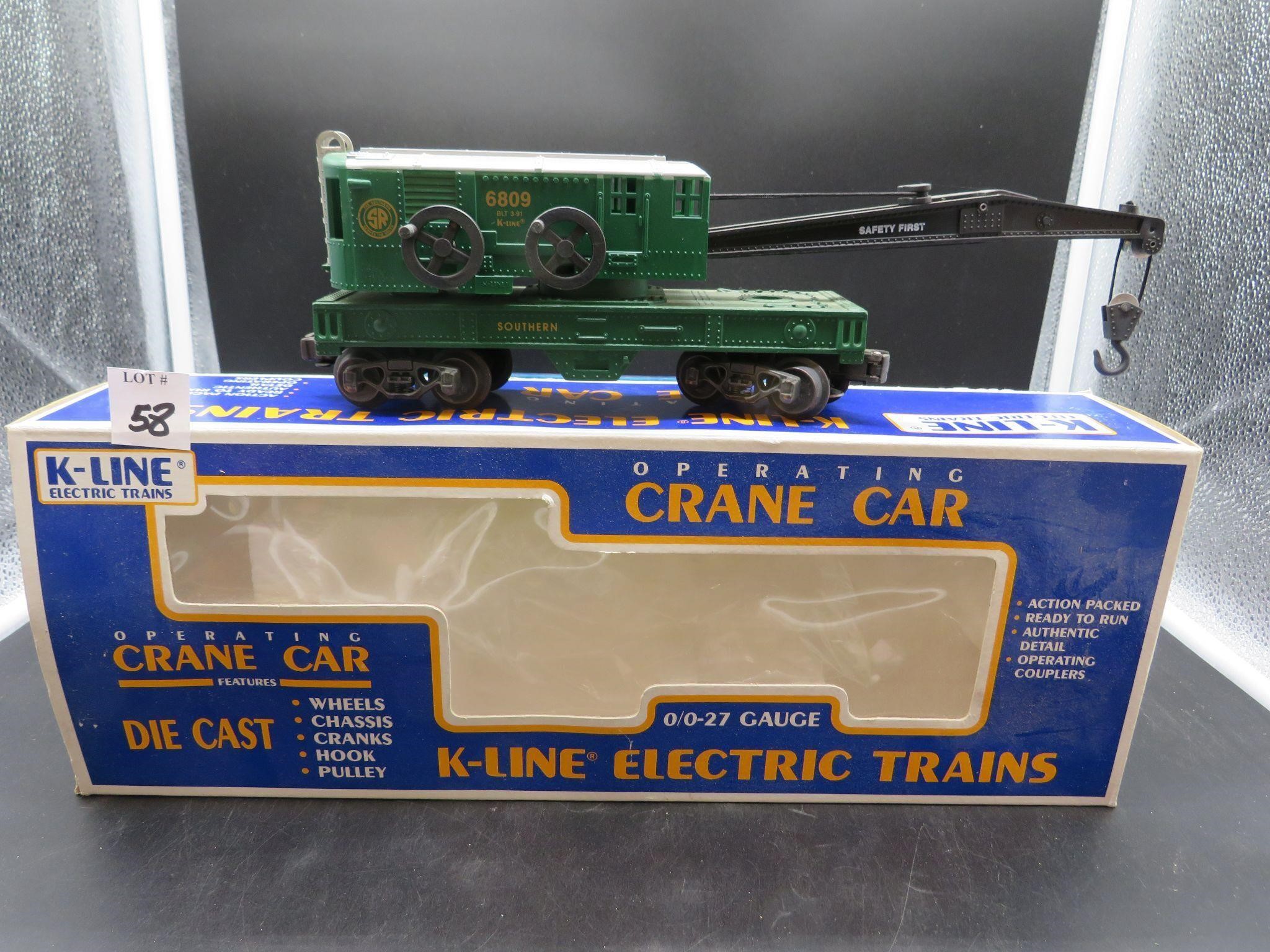 K-Line K-6809 Southern Classic Crane Car