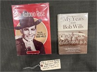 2 old books BOB WILLS multiple autographs Texas