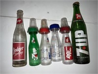 Baby bottles, pop bottles
