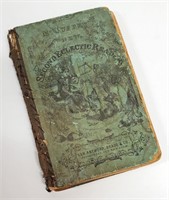 DATED 1865 McGUFFEY SECOND ECLECTIC READER BOOK