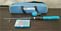 Plusinno Pocket Fishing Pole With Tackle & Carry