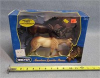 Breyer American Quarter Horse Set
