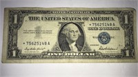 Series 1957 $1 Bill Blue Seal