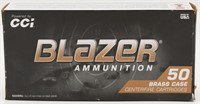 50 Rounds Of CCI Blazer Brass .40 S&W Ammunition