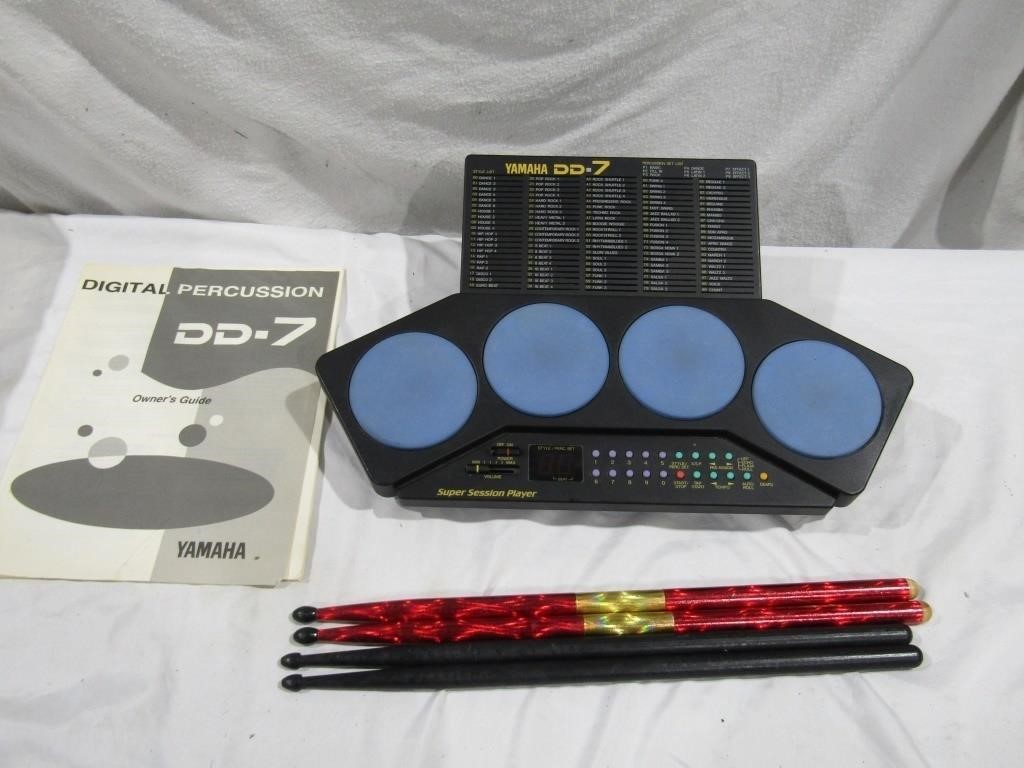 Yamaha Elect Drum Set aha DD7 Works