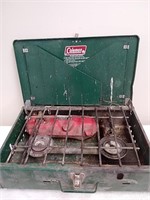 Vintage Coleman two burner stove