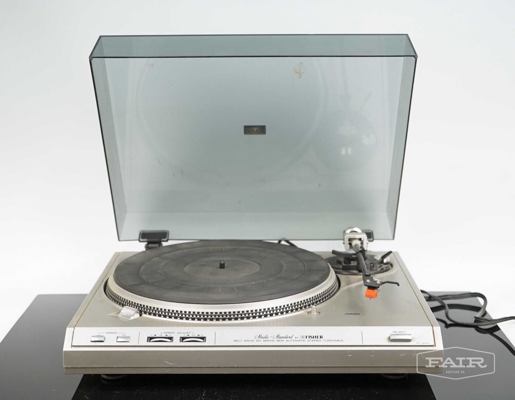 Studio-Standard by Fisher Stereo Turntable | Fair Auction Company, LLC