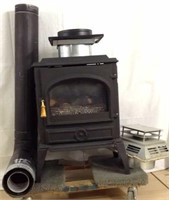 Dovre Gas Stove W/ Piping